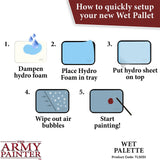 The Army Painter Wet Palette & Brush Storage