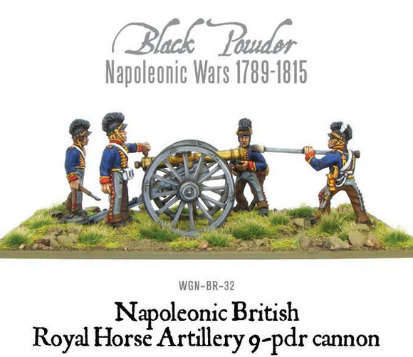 Warlord Games British Royal Horse Artillery 9 Pdr Cannon