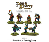 Warlord Games Pike & Shotte Landsknecht Looting Party