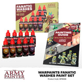 The Army Painter Fanatic Washes Paint Set 10 Washes