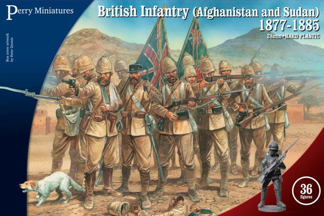 Perry Miniatures British Infantry 1877-1885 Sudan & Afghanistan Wars – The  Armchair Commander Games & Hobbies