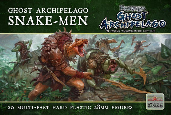 Frostgrave Ghost Archipelago Snake-men Infantry Set