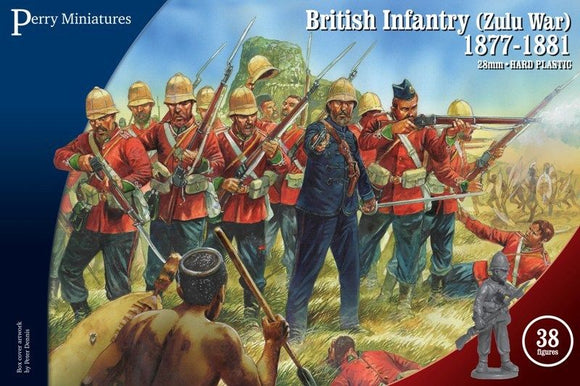 Perry Miniatures British Infantry Zulu Wars 1877-1881