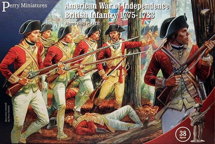 Perry Miniatures American War of Independence British Infantry 1775-17 –  The Armchair Commander Games & Hobbies