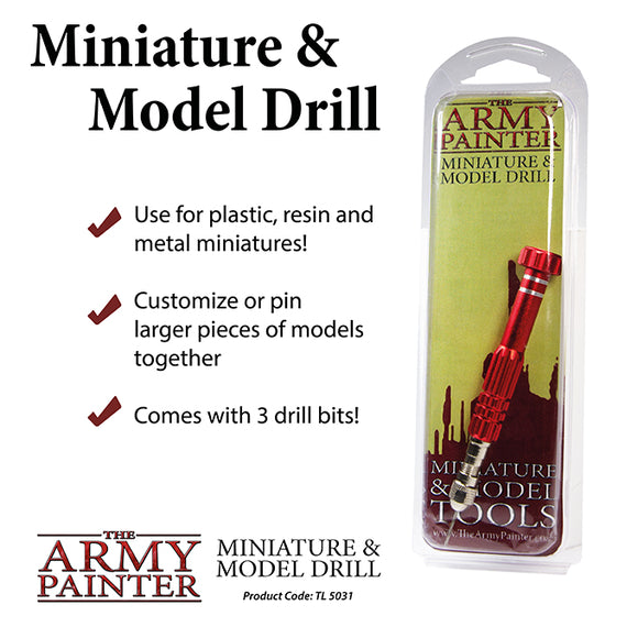 The Army Painter Miniature & Model Drill Set