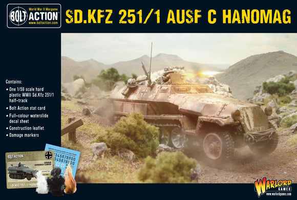 Warlord Games Bolt Action SD.KFZ 251/1 AUSF. C German Hanomag