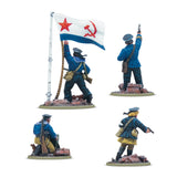 Warlord Games Bolt Action Soviet Naval Brigade HQ Team
