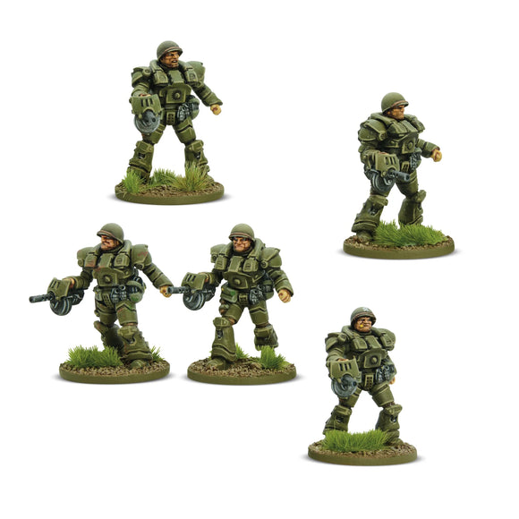 Warlord Games Konflikt 47 United States Heavy Infantry Squad
