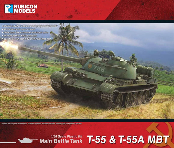 Rubicon Models T-55 & T-55A Main Battle Tank