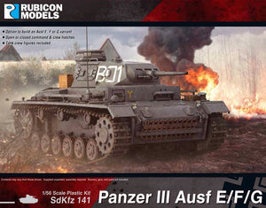Rubicon Models Panzer III Ausf E/F/G German Medium Tank