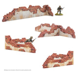 Warlord Games Skytrex City In Ruins Destroyed Walls Set 28mm Scale SLC0057