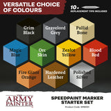The Army Panter Warpaints Speedpaint Marker Starter Set 2.0 Paint Set