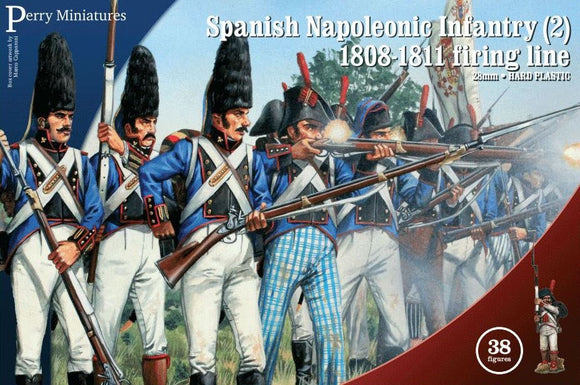 Perry Miniatures Spanish Napoleonic Infantry (2) Firing Line 1808-11