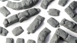 Gamers Grass Sandbag Barricades Basing Bits