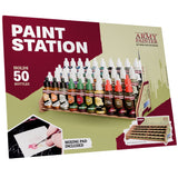 The Army Painter Paint Station Holds 50 Bottles & Paint Brush Storage