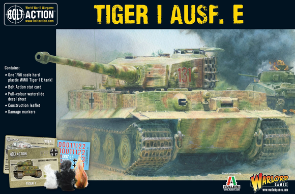 Warlord Games Bolt Action German Tiger I Ausf.E Tank