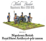 Warlord Games Napoleonic British Royal Horse Artillery 6 pdr Artillery