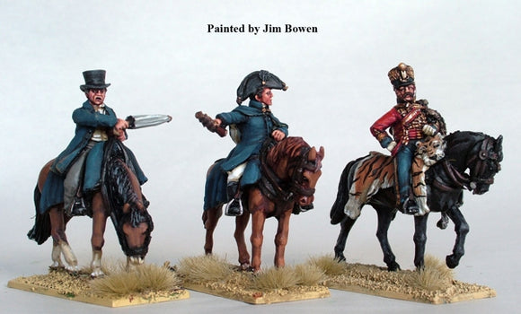 Perry Miniatures Wellington, Uxbridge and Picton Mounted