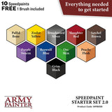 The Army Painter Warpaints Speedpaint Starter Set 2.0 Paint Set