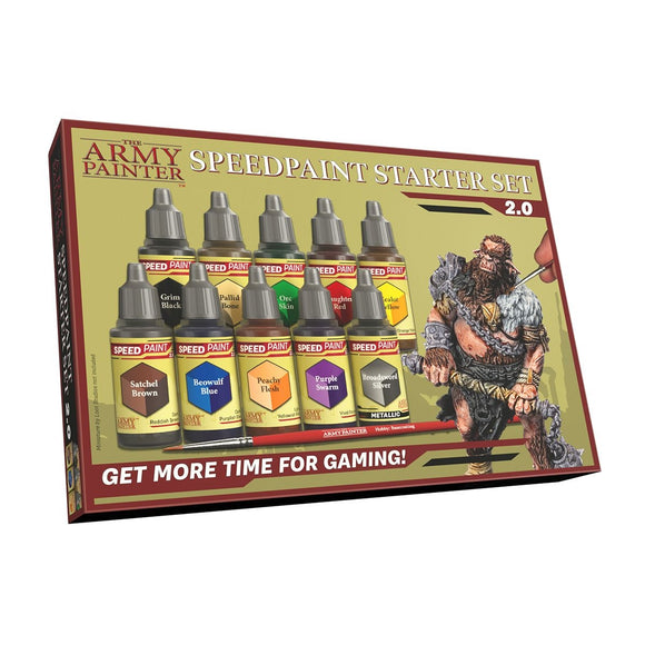 The Army Painter Warpaints Speedpaint Starter Set 2.0 Paint Set