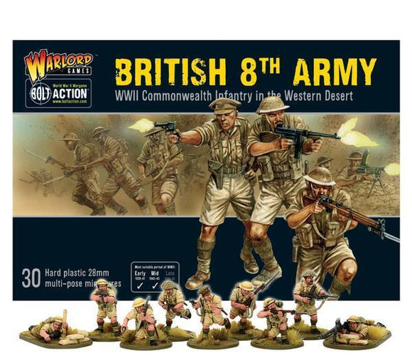Warlord Games Bolt Action British 8th Army Box Set