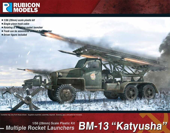 Rubicon Models BM-13 Katyusha Multiple Rocket Launchers