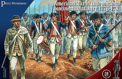 Perry Miniatures AWI Continental Infantry 1776-1783