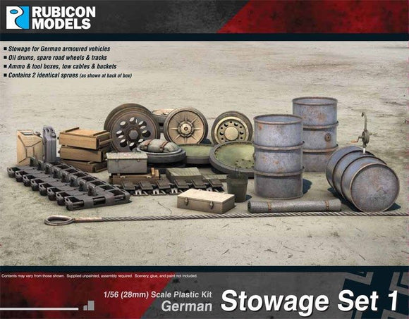 Rubicon Models German Stowage Set 1