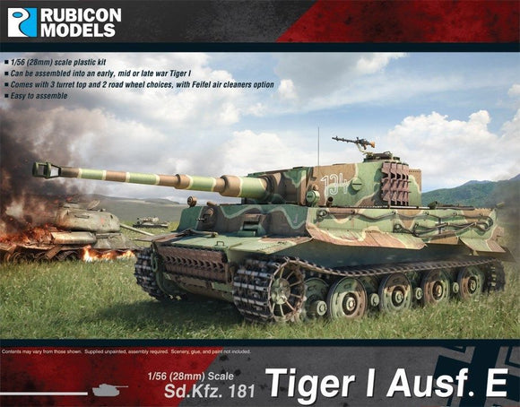 Rubicon Models Tiger I Ausf E German Tank