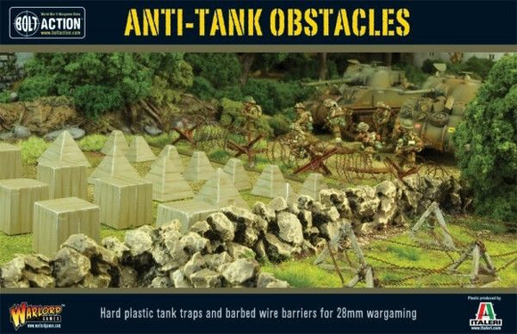 Warlord Games Anti-Tank Obstacles Plastic Box Set WG-TER-39