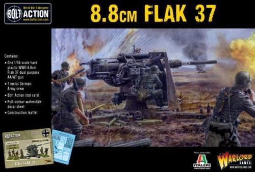 Warlord Games Bolt Action German 8.8cm Flak 37 Anti Tank Gun