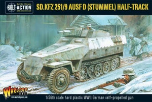 Warlord Games Bolt Action German Sd.Kfz 251/9 Ausf D Stummel Halftrack