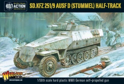 Warlord Games Bolt Action German Sd.Kfz 251/9 Ausf D Stummel Halftrack