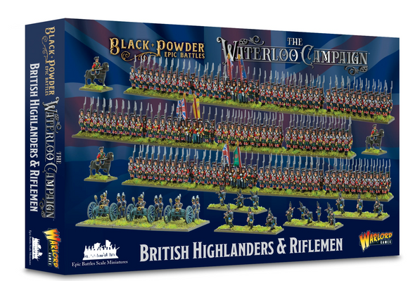 Warlord Games Epic Waterloo Highlanders & Riflemen