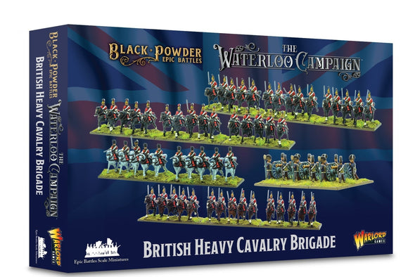 Warlord Games Epic Battles Waterloo Campaign British Heavy Cavalry Brigade