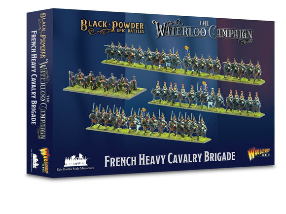 Warlord Games Epic Battles The Waterloo Campaign French Heavy Cavalry Brigade