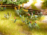 Noch HO Scale Laser Cut Field & Wild Flowers 17 Plants
