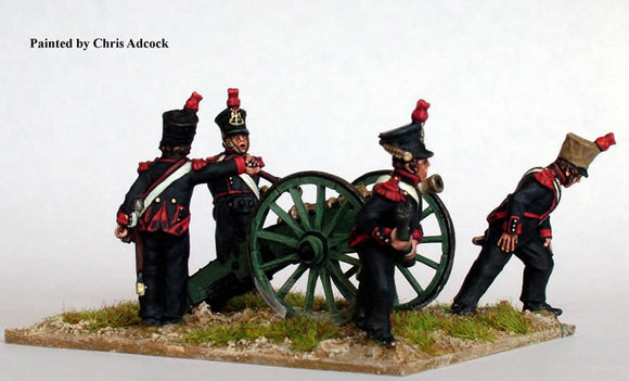 Perry Miniatures French Foot Artillery Firing 6 Pdr