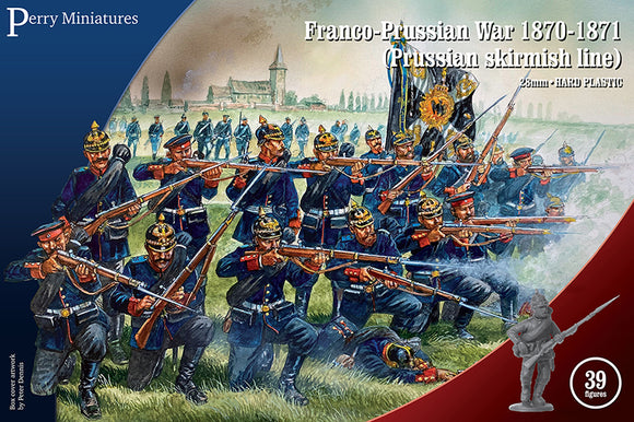 Perry Miniatures Franco Prussian War Prussian Infantry Skirmishing