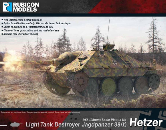 Rubicon Models Hetzer Jagdpanzer 38(t) German Tank Destroyer