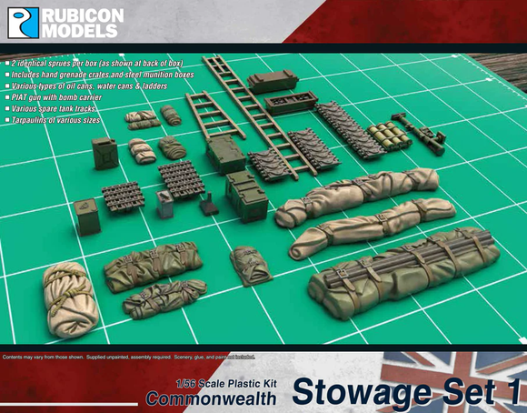 Rubicon Models Commonwealth Stowage Set 1