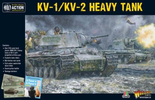 Bolt Action Soviet KV1/KV2 Heavy Tank