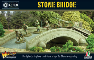 Warlord Games Bolt Action Hard Plastic Single Arched Stone Bridge